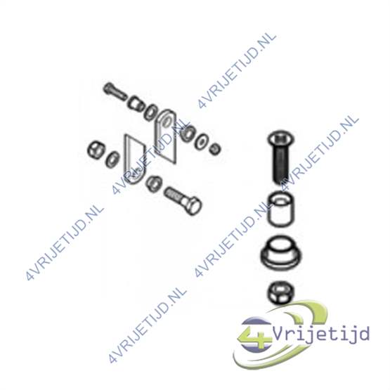 1500601152 - Thule Omnistor repair kit rivet Manual - afbeelding 2
