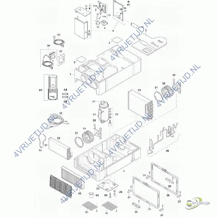 40040-62800 - Truma Radial Ventilator Saphir Compact - afbeelding 3
