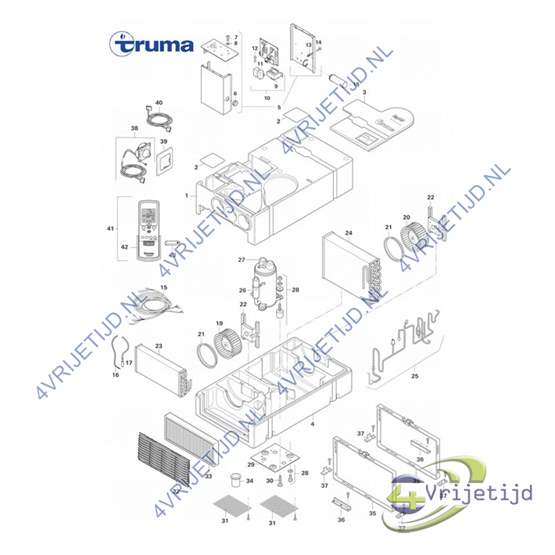 40040-62800 - Truma Radial Ventilator Saphir Compact - afbeelding 2