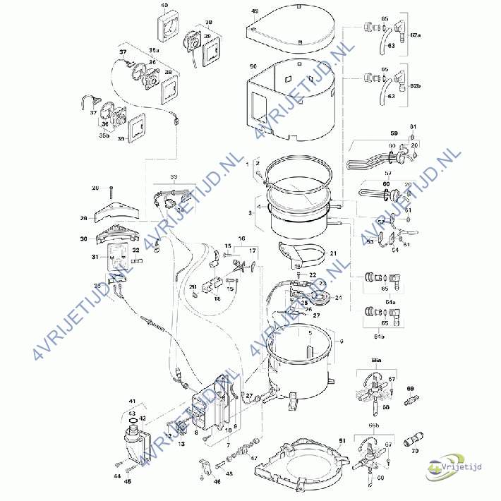 70020-72400 - Truma Boiler Printplaat BOM Vanaf 17180001 O/R - afbeelding 3