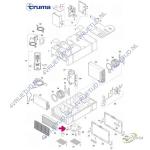 Truma Saphir compressor support plaat