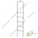 Thule ladder single 5 treden