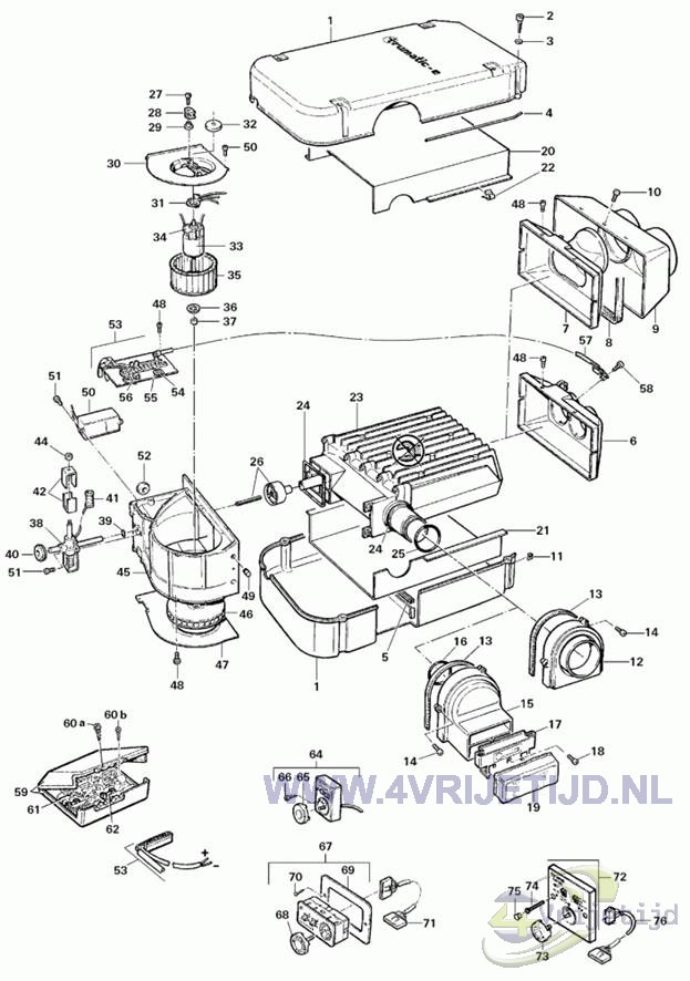 39030-01900 - Truma E4000 Luchtkamer compleet met Veer - afbeelding 2