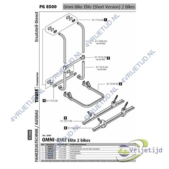 1500600535 - Thule Crossbar Omnibike Sport - afbeelding 2