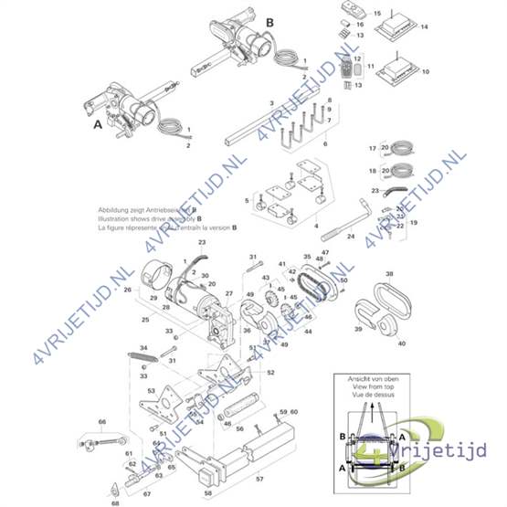 60010-91100 - Truma Bevestigingsbuis B compleet - afbeelding 2