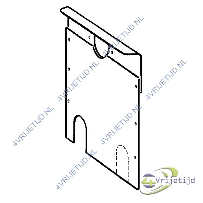 30190-02 - Truma S2200 Achterwand Rechts Titaan - afbeelding 1 30190-02 - Truma S2200 Achterwand Rechts Titaan - afbeelding 1