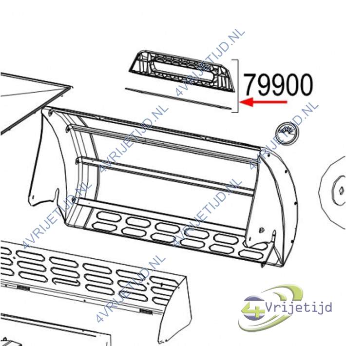 79900 - Campingaz Handle + Thermic Shield Adelaide - afbeelding 3