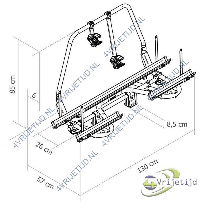 307130 - Thule Superb Dissel Fietsendrager - afbeelding 5