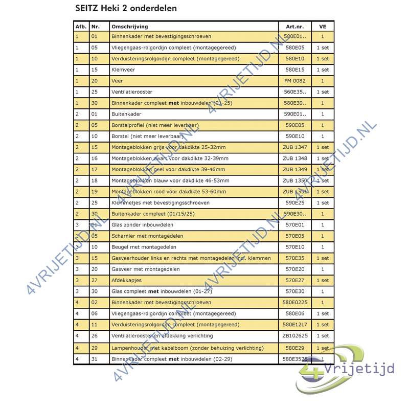 570E01 - Seitz dakluikkap Heki-2 - afbeelding 6