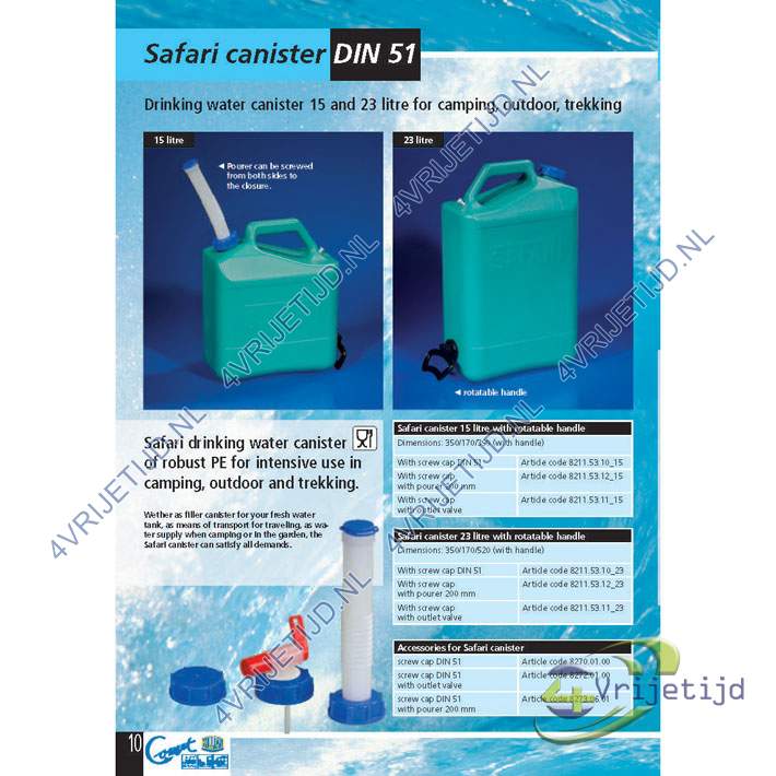 8211.53.12_15 - Watertank 15 liter met Draaibare Handgreep - afbeelding 3