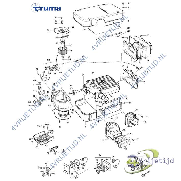 39010-33500 - Truma E4000 Warmtewisselaar - afbeelding 2