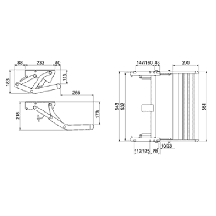 308766 - Thule Single Step V10 Manual 550-Alu - afbeelding 2