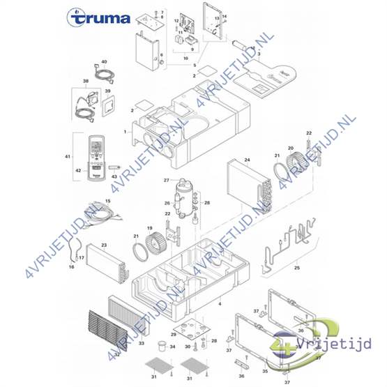 40040-22000 - Truma Compressor Condensator - afbeelding 2