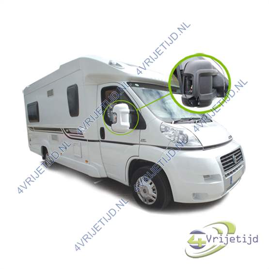 4268 - Milenco Mirror Protector Fiat Ducato / Peugeot Boxer / Citroen Relay wit - afbeelding 6