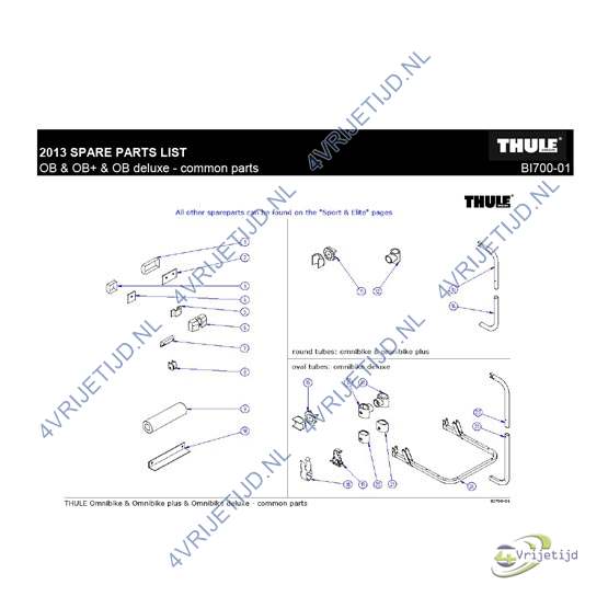 1500600436 - Thule Angle Support Rail Lift Autostar - afbeelding 2