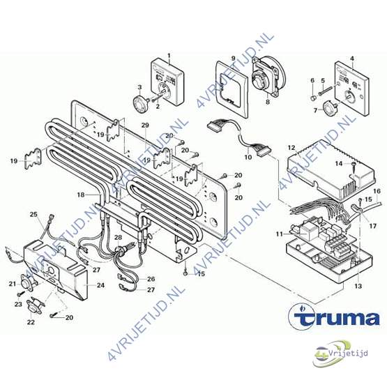 30030-65100 - Truma Thermostaat Ultraheat 125 GR. - afbeelding 2