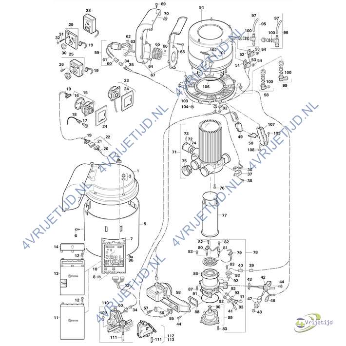 34000-52700 - Truma C3402/C6002 Branderpijp - afbeelding 4