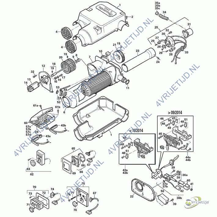 39050-01900 - Truma E2400 Kabelboom E2400 24V AF E24324-23171001 - afbeelding 3