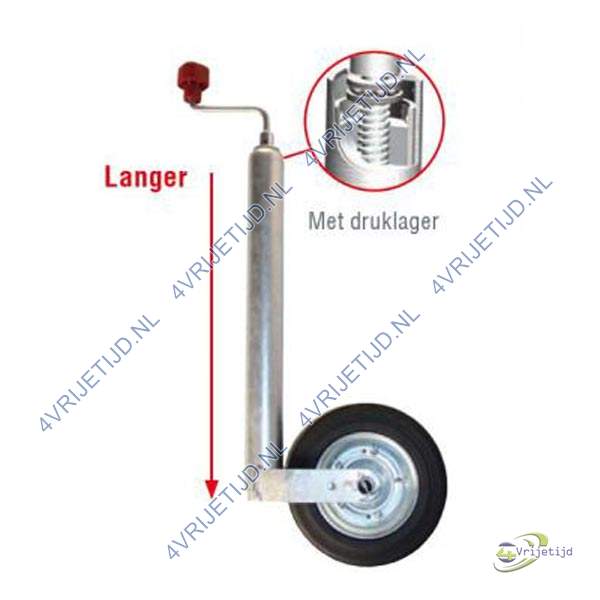 1222437 - Alko Neuswiel Plus RD 300Kg Wiel 200x50 - afbeelding 3