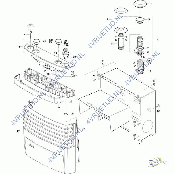 30090-16200 - Truma Huls Bedieningsknop Verlicht - afbeelding 3