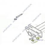 Truma Montagebout met moer M8 76mm