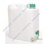 Jerrycan Wit 20 liter met Kraan